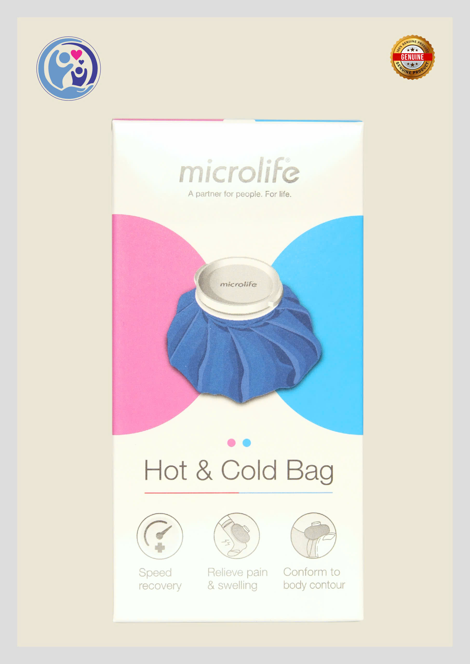 MICROLIFE HOT & COLD BAG – TÚI CHƯỜM NÓNG LẠNH