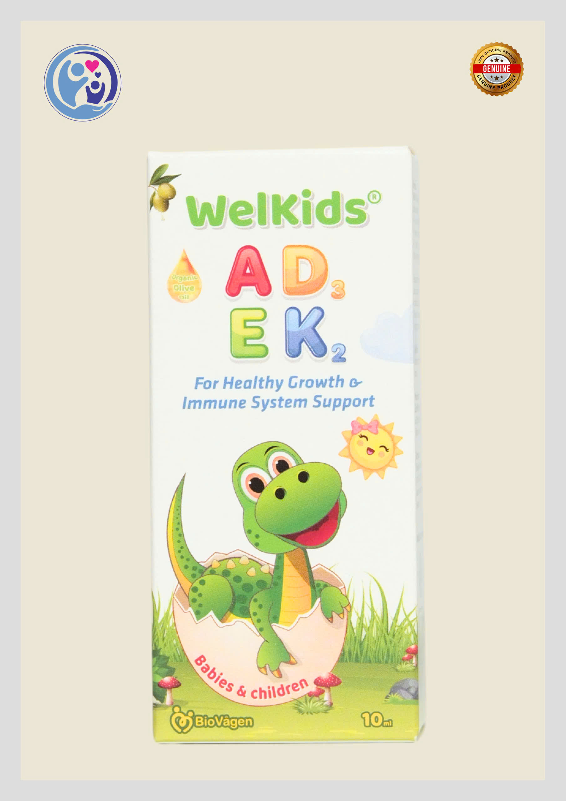 WELKIDS ADEK – BỔ SUNG VITAMIN A, D3, E, K2 CHO TRẺ